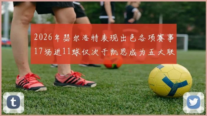 2026年瑟尔洛特表现出色各项赛事17场进11球仅次于凯恩成为五大联赛新星