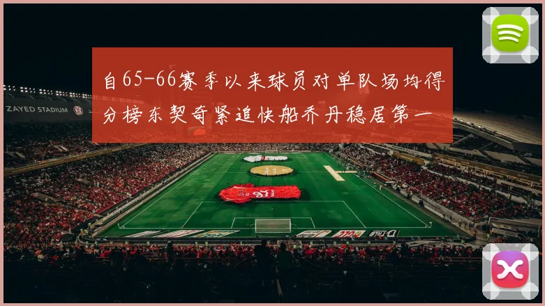 自65-66赛季以来球员对单队场均得分榜东契奇紧追快船乔丹稳居第一